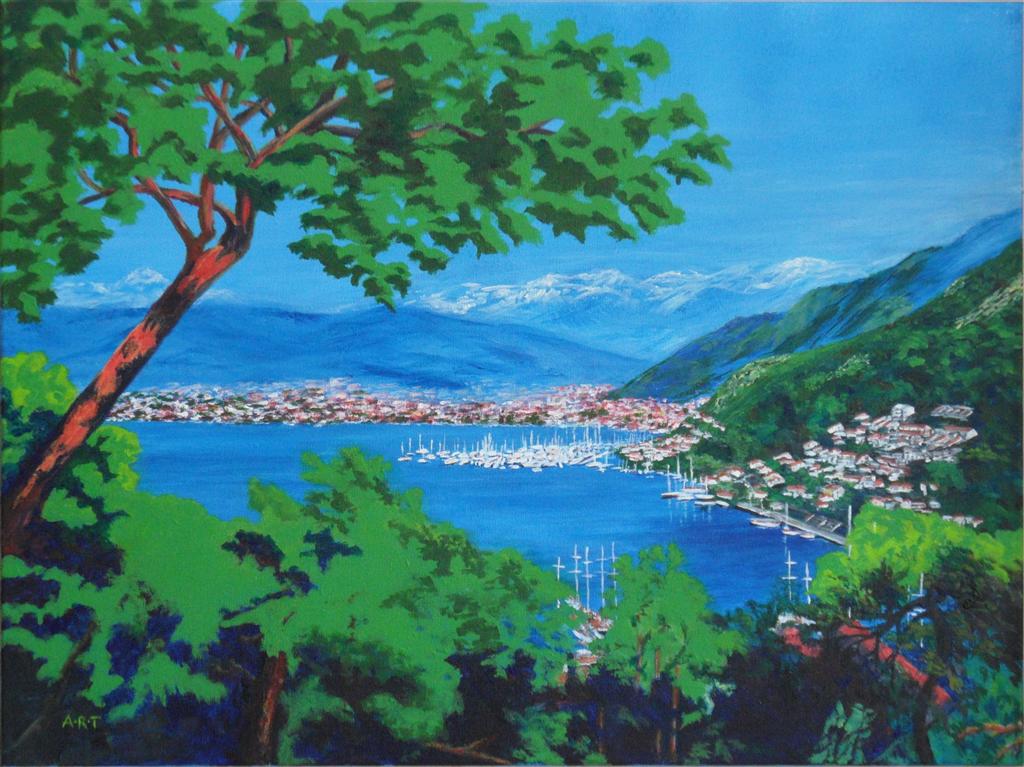 Fethiye Bay
24" x 18" Acrylic on canvas