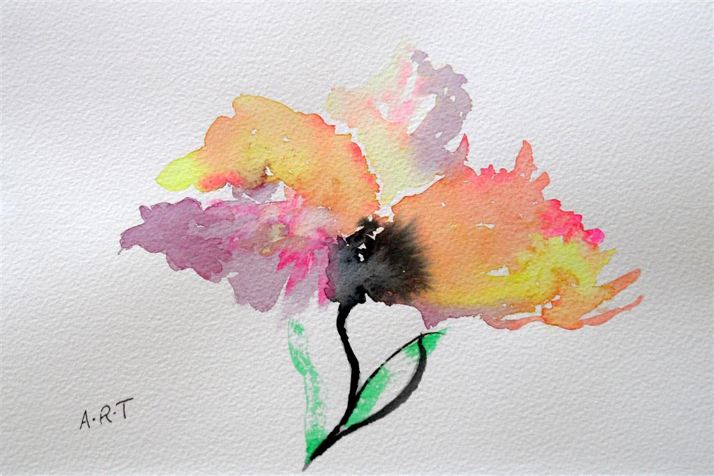 Poppy2
Watercolour 10" x 8"